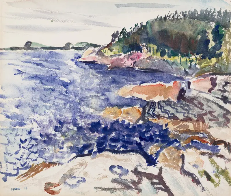 Wybrzeże Maine, John Marin