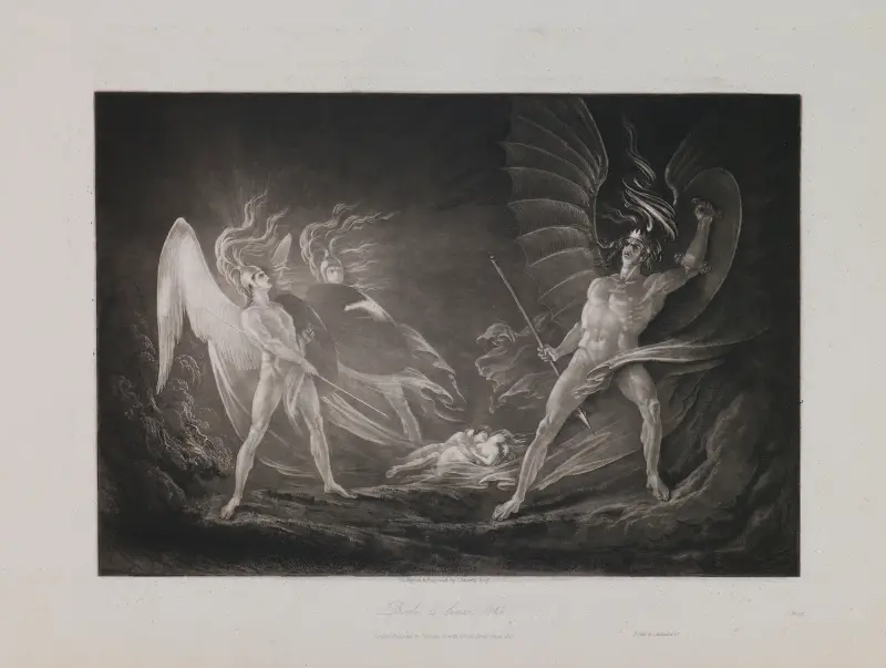 Eve’s Dream – Satan Aroused (Book 4, Line 813) av John Martin