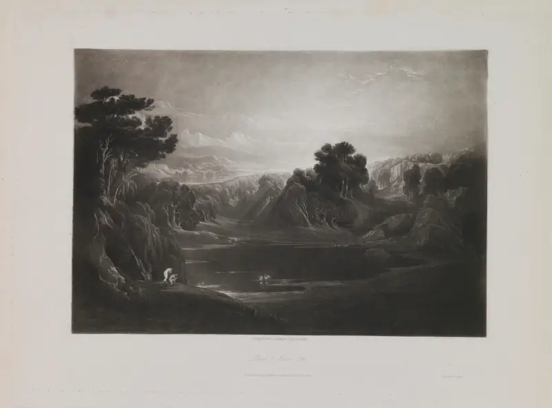 Paradise – Adam and Eve – The Morning Hymn (Book 5, Line 136) av John Martin