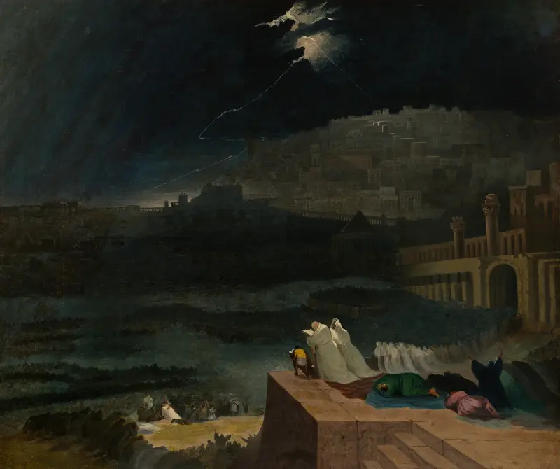 Repentance of Nineveh av John Martin