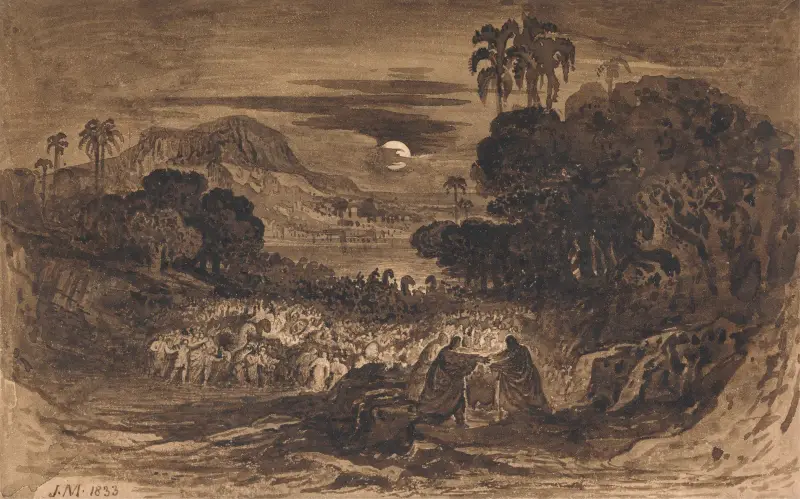 Lots räddning av John Martin