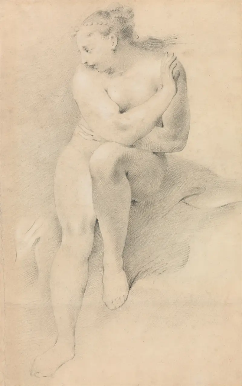 Study of a Classical Female Figure av John Opie
