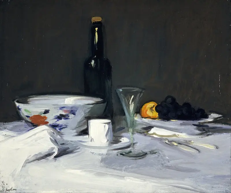 Černá láhev, Samuel John Peploe