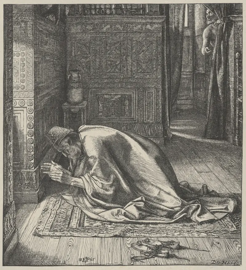 Danielova modlitba, Edward John Poynter