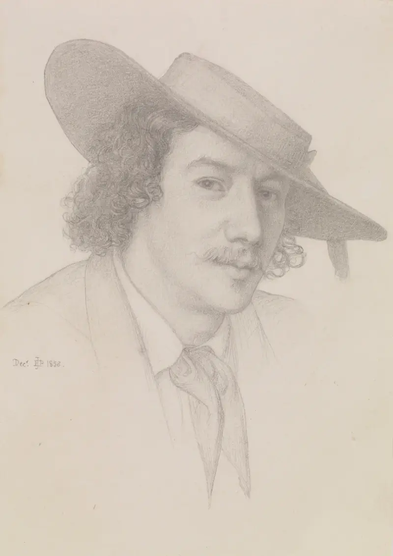Portrait of Whistler av Edward John Poynter