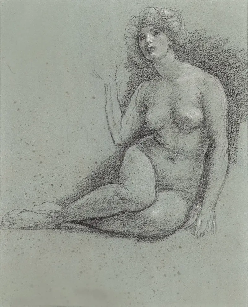 Studie till Lågvatten av Edward John Poynter