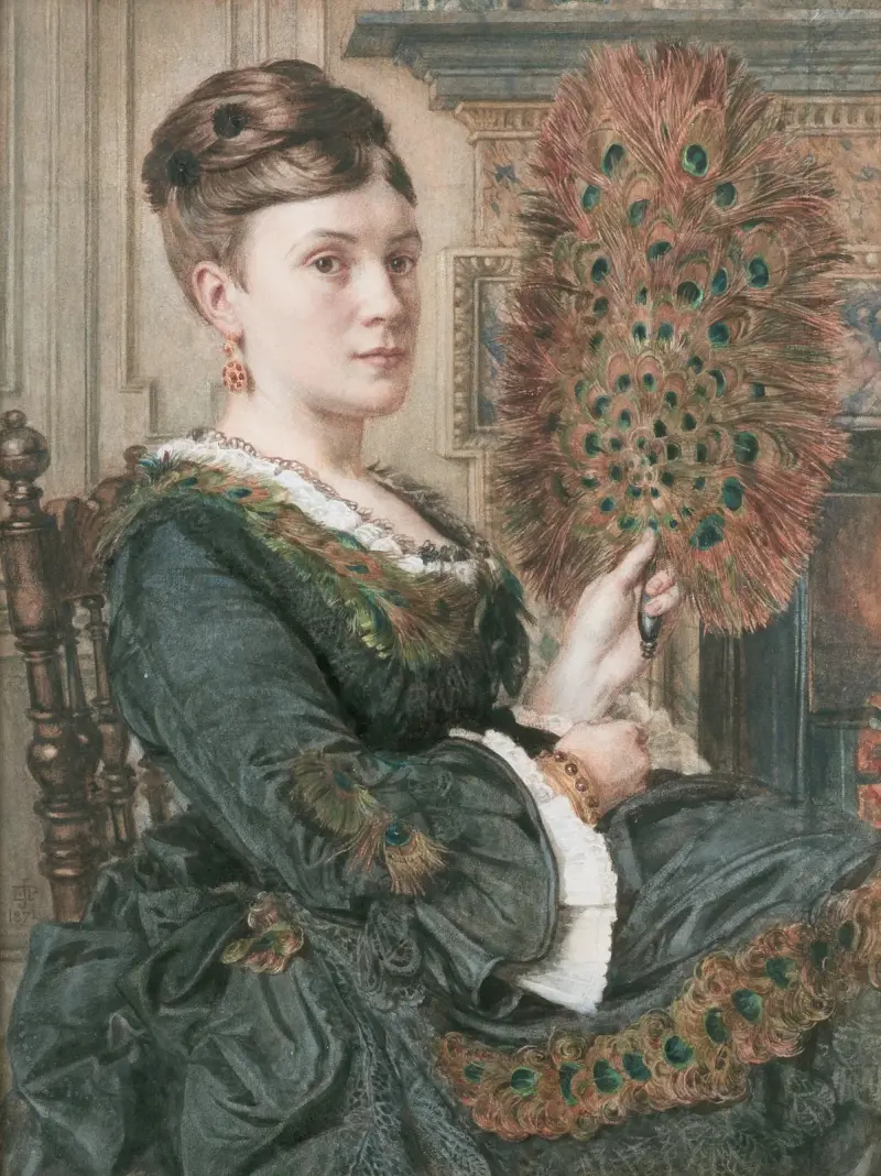 Påfågelssolen av Edward John Poynter