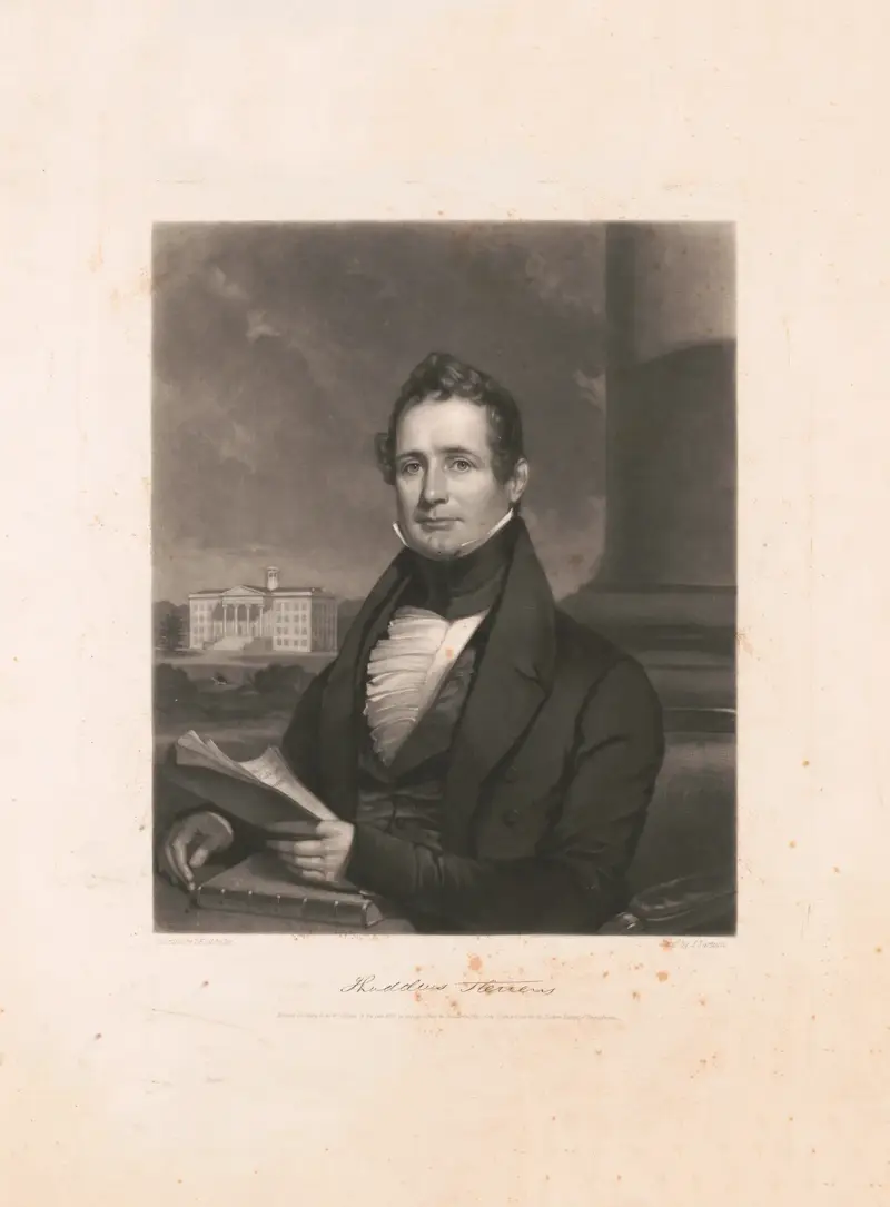 Thaddeus Stevens, 1838 von John Sartain