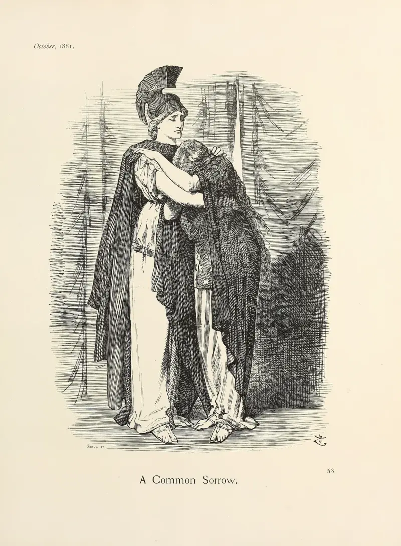 En gemensam sorg av Sir John Tenniel