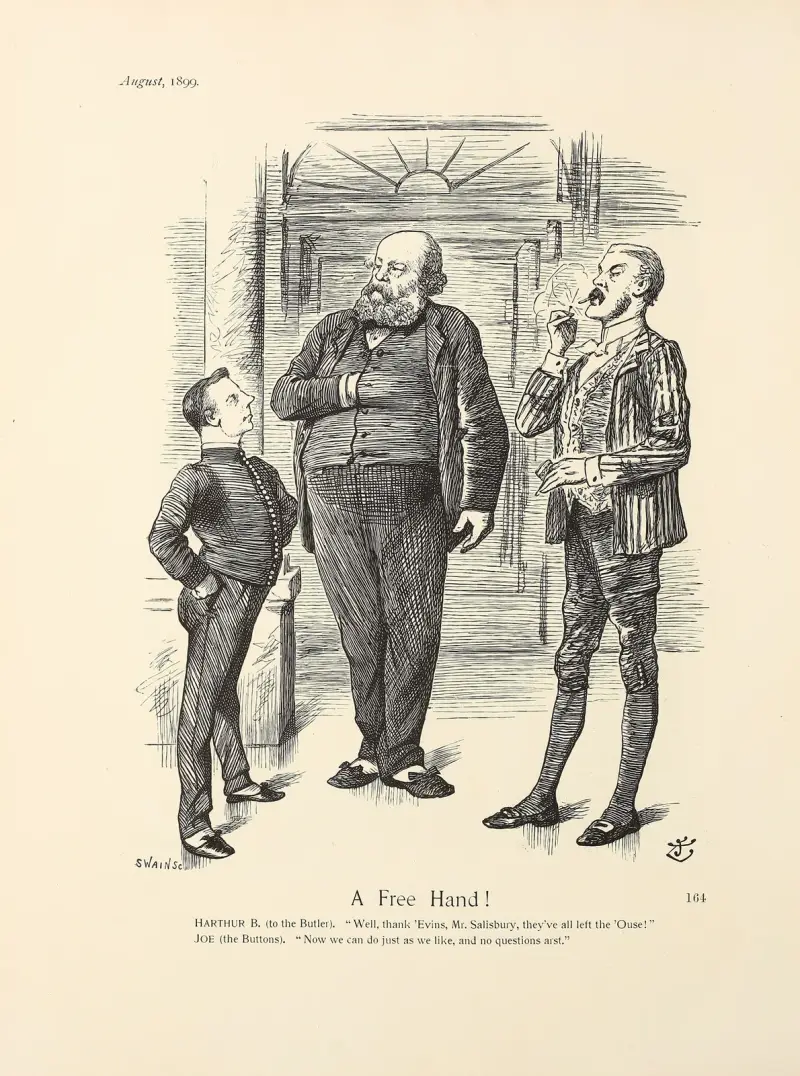 A Free Hand! av Sir John Tenniel