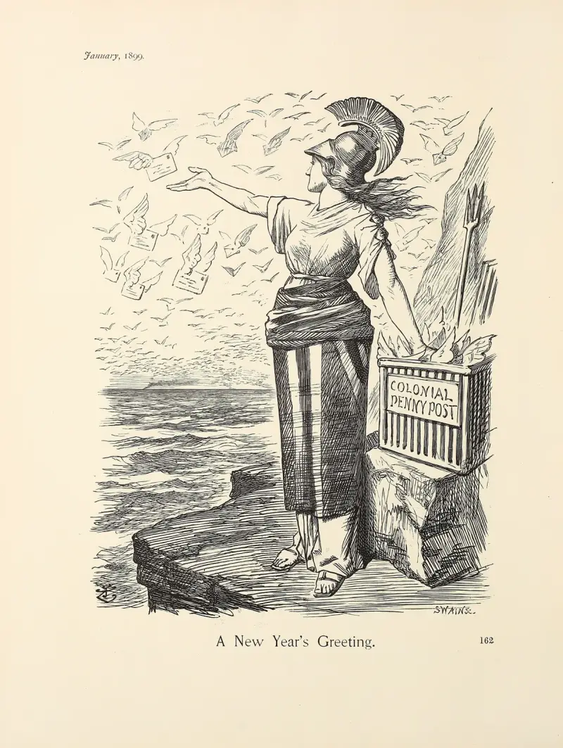 En nyårshälsning av Sir John Tenniel