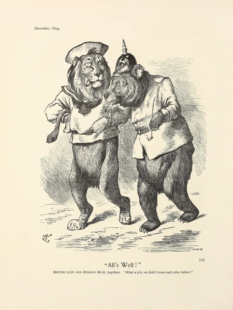 Allt väl! av Sir John Tenniel