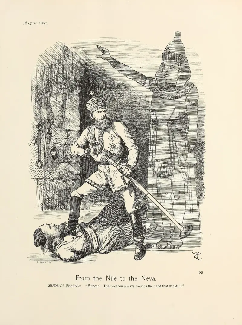 Från Nilen till Neva av Sir John Tenniel