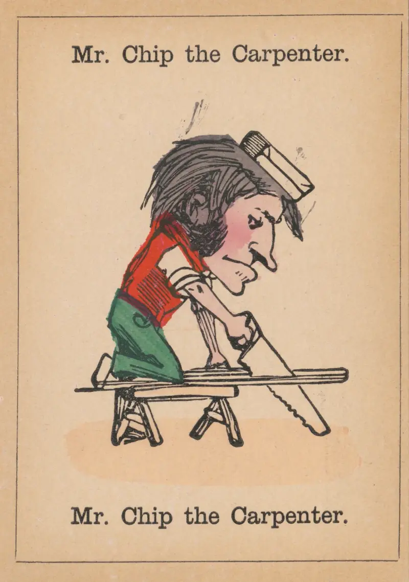 Happy families Pl.15 av Sir John Tenniel
