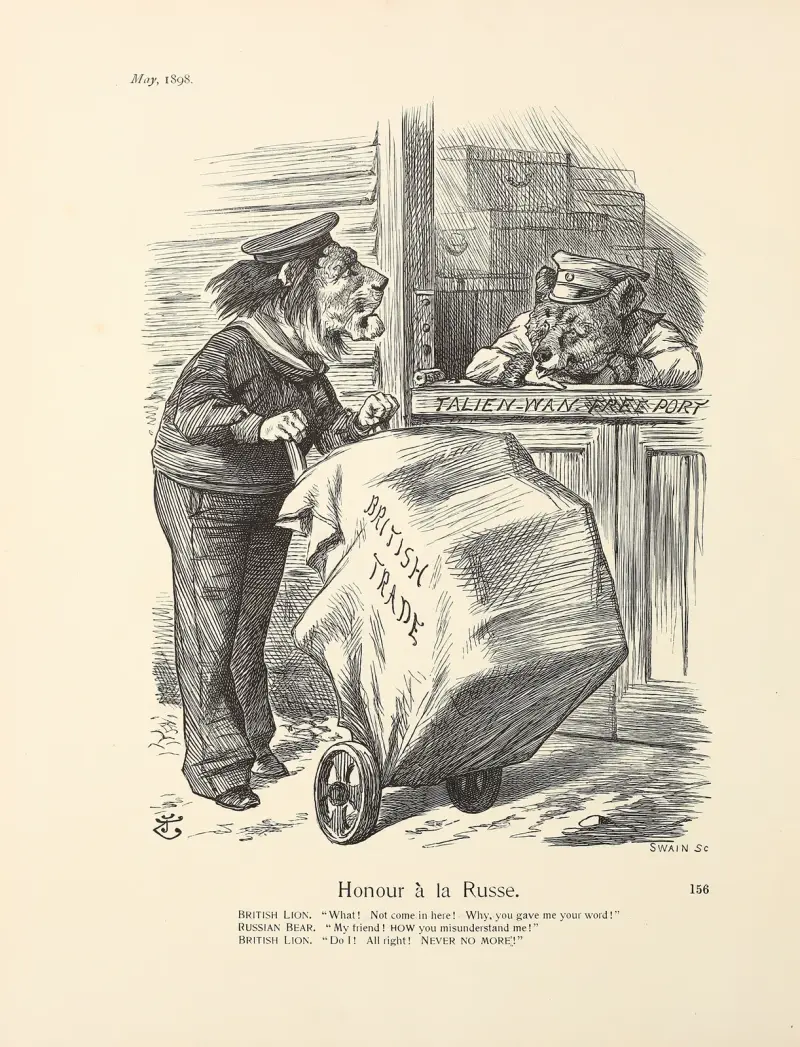 Rysk hedersbetygelse av Sir John Tenniel