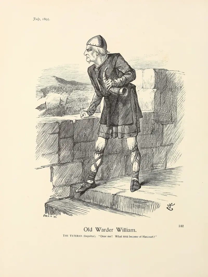 Old Warder William av Sir John Tenniel