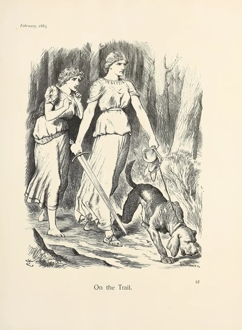 On the Trail av Sir John Tenniel