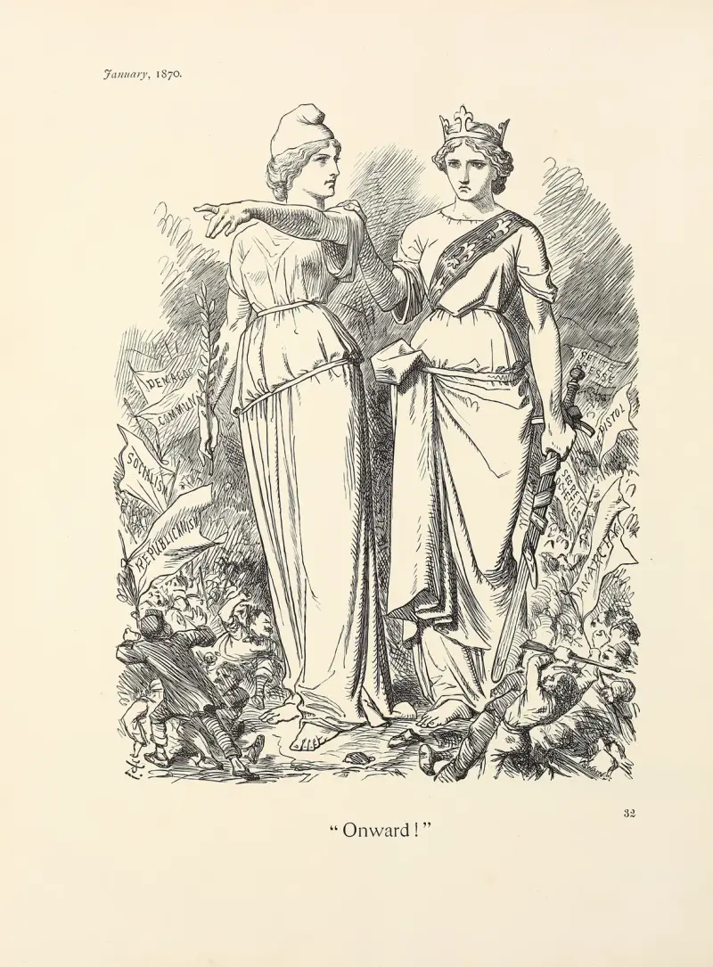 Onward! av Sir John Tenniel