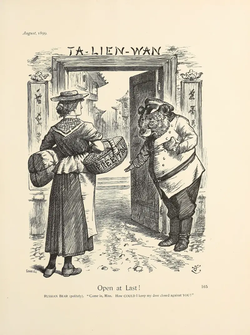 Open at Last!, Sir John Tenniel