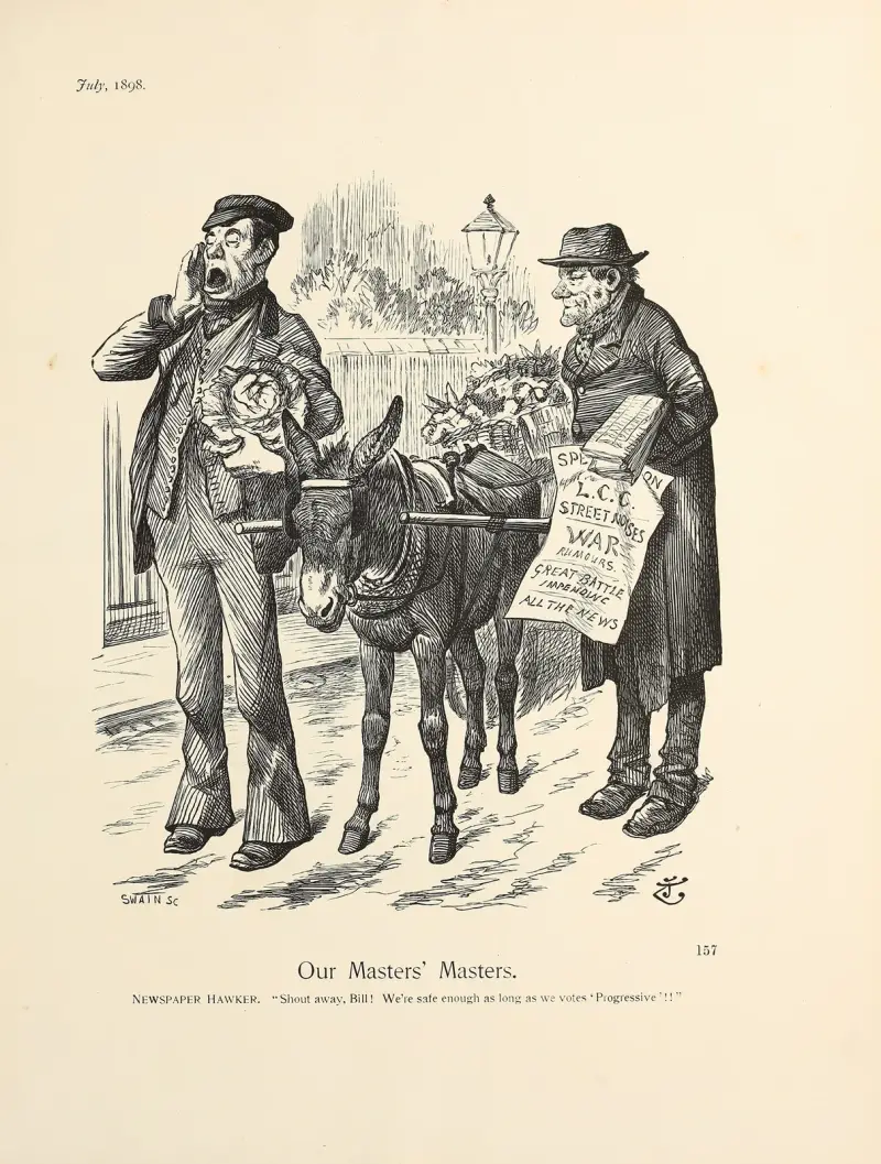 Our Masters’ Masters av Sir John Tenniel