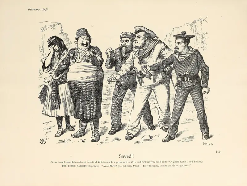 Saved! av Sir John Tenniel