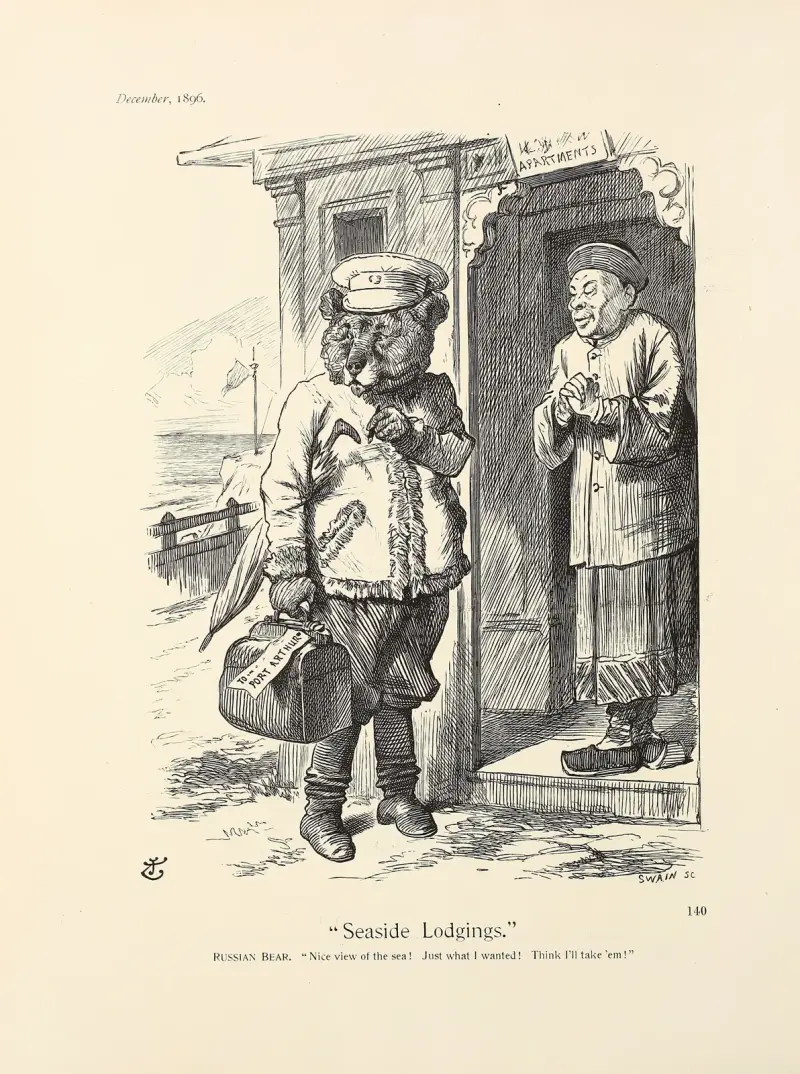Seaside Lodgings av Sir John Tenniel