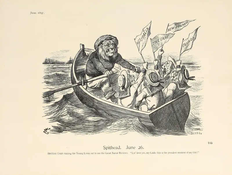Spithead, 26 juni av Sir John Tenniel