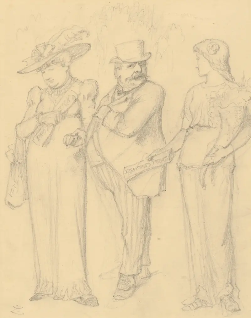 Stephen Grover Cleveland av Sir John Tenniel