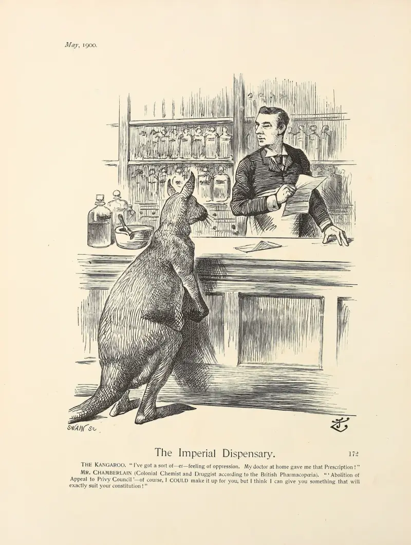 Det kejserliga apoteket av Sir John Tenniel