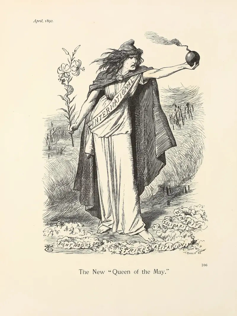 Den nya majdrottningen av Sir John Tenniel
