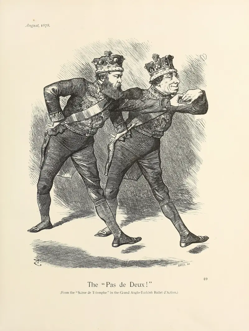 Pas de deux! av Sir John Tenniel
