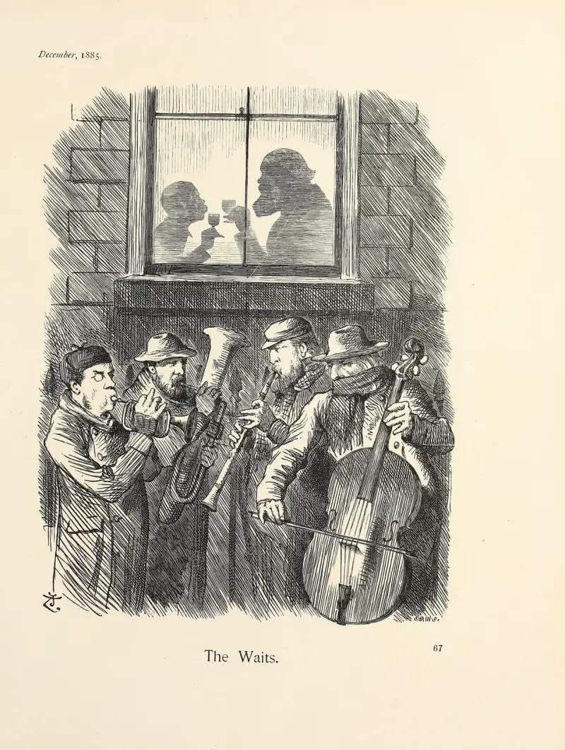 De väntande av Sir John Tenniel