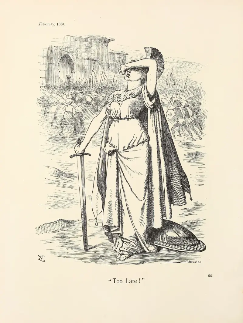 Too Late!, Sir John Tenniel