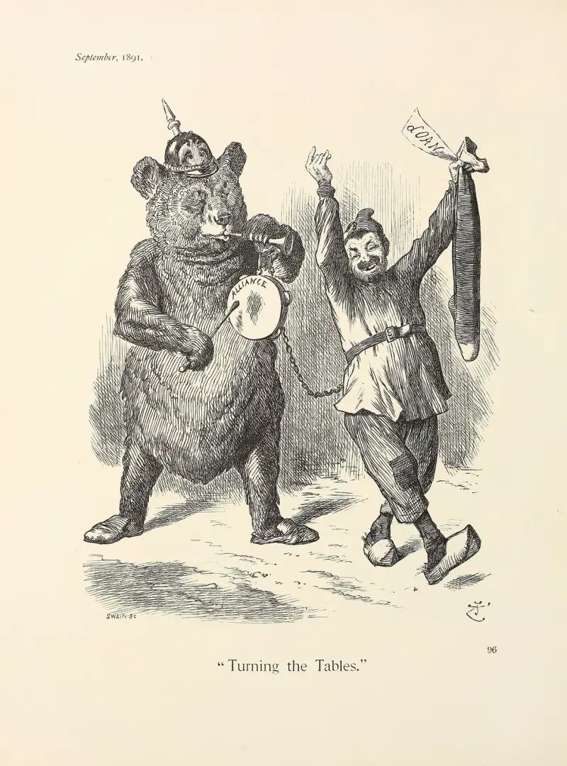 Turning the Tables av Sir John Tenniel