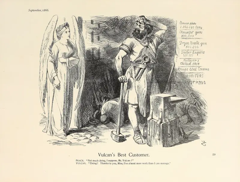 Vulcan’s Best Customer av Sir John Tenniel