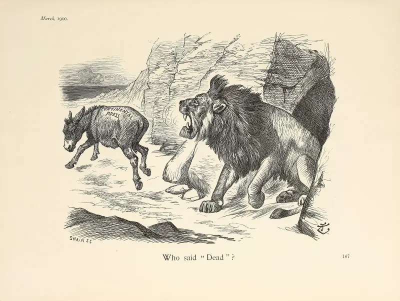 Vem sa 'Död' av Sir John Tenniel