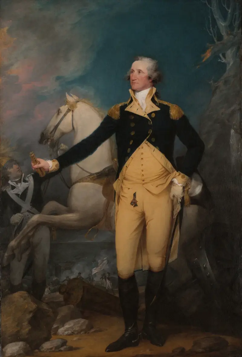 General George Washington at Trenton av John Trumbull