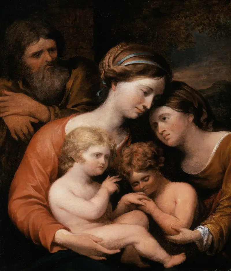 Die Heilige Familie von John Trumbull