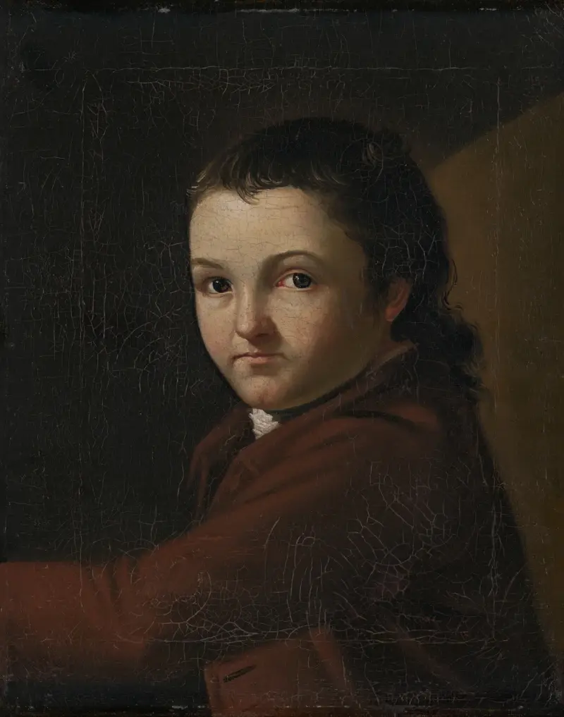 Jabez Huntington, Jr. (Nephew of the artist) av John Trumbull