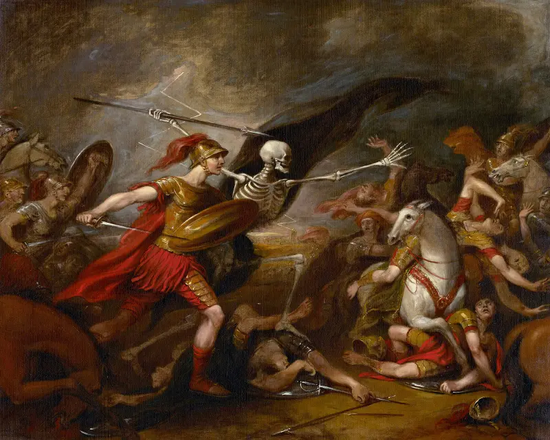Jozue pod Aj – ze Śmiercią u boku, John Trumbull