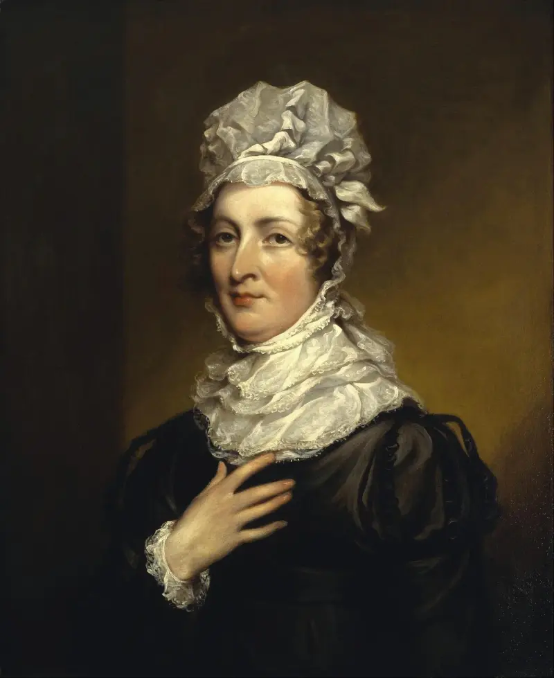 Porträtt av Mrs. John Trumbull av John Trumbull