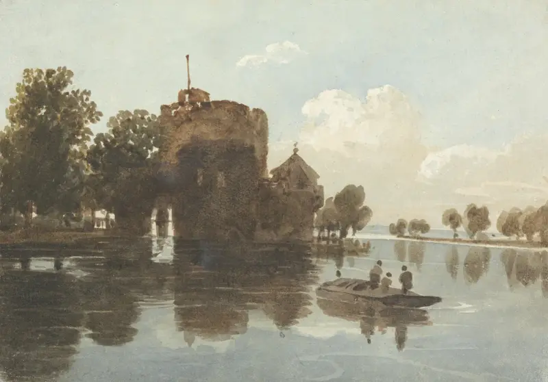 Ett slott vid vattnet av John Varley