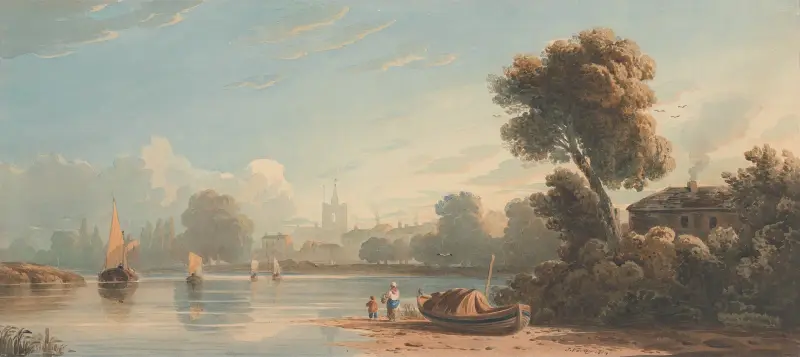 Chiswick, 1814 von John Varley