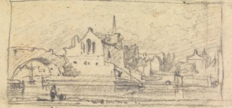 Ouse Bridge, York av John Varley