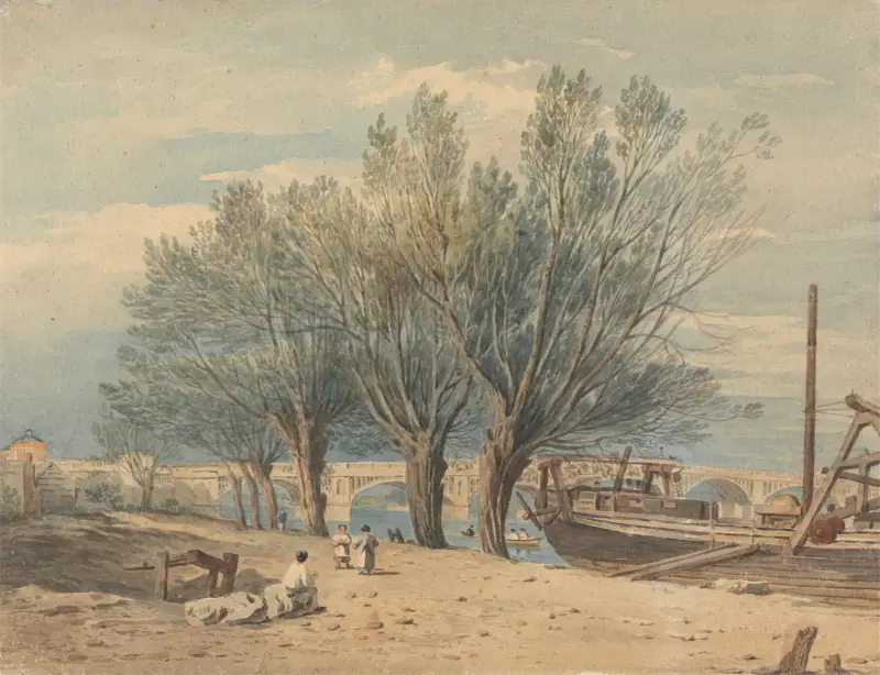 Vauxhall Bridge von John Varley