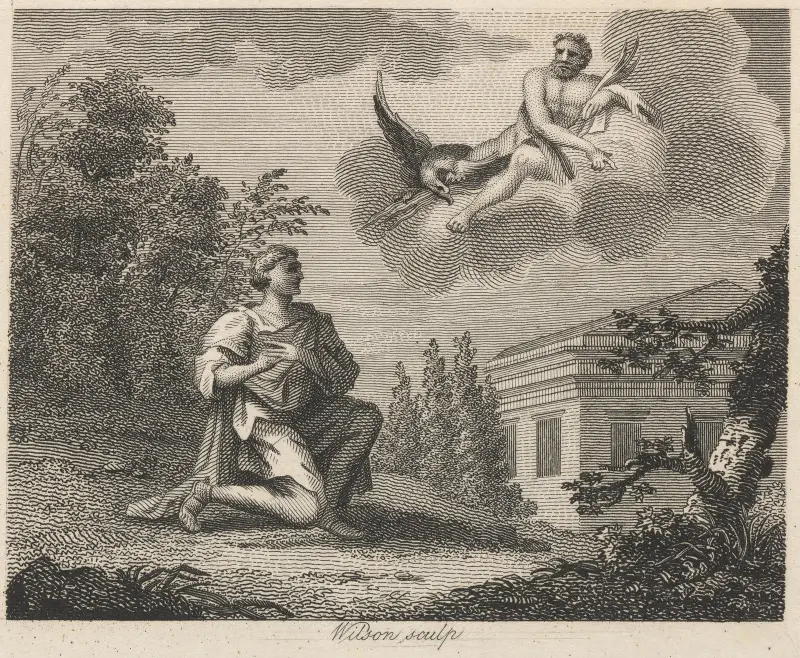 Fabel XXXIX. Fadern och Jupiter av John Wootton
