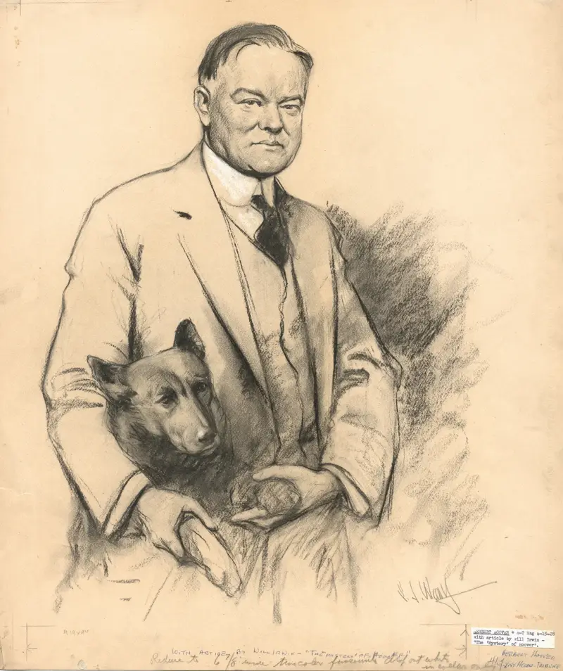 Herbert Clark Hoover von Samuel Johnson Woolf