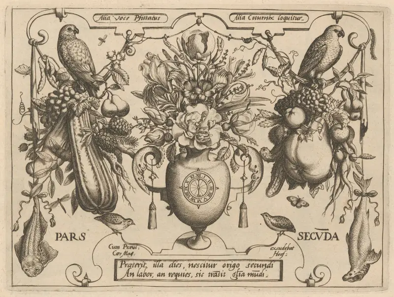 Archetypa studiaque patris Georgii Hoefnagelii Pl.25 av Joris Hoefnagel