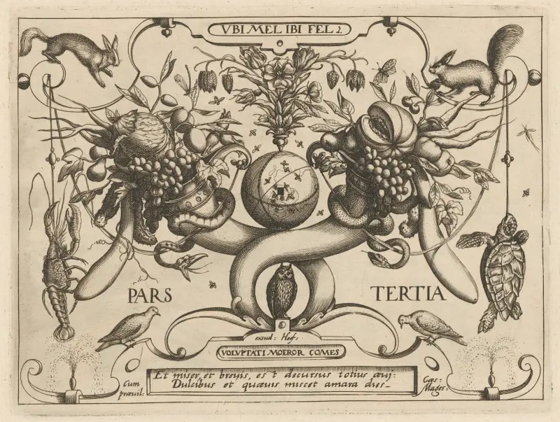 Archetypa studiaque patris Georgii Hoefnagelii Pl.26 av Joris Hoefnagel