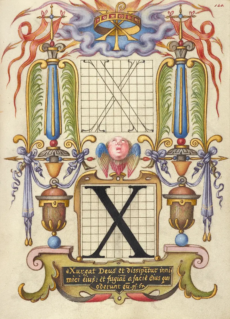 Guide for Constructing the Letter X av Joris Hoefnagel